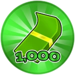 1,000 Cash