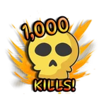 1,000 Kills