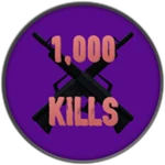 1,000 Kills