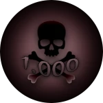 1,000 KILLS