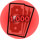 1,000 Total BloodBux