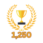 1,250 Wins!