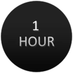 1 Hour Badge