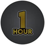 1 hour badge