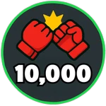10,000 Knockouts!