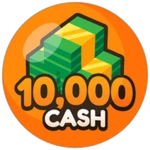 10,000 Total Cash