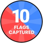 10 Flags Captured!