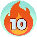 10 streak