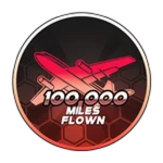 100,000 Miles Flown