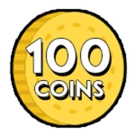 100 coins
