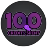 100 Credits Spent