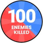 100 Enemies Killed!