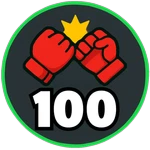 100 Knockouts!