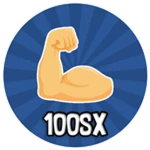 100 S X 💪Strength!
