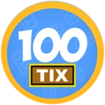 100 Tix