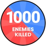 1000 Enemies Killed!