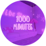 1000 minutes played