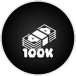 $100k in the bank account