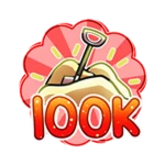 100K Sand Dug!
