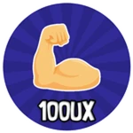 100UX 💪Strength!