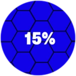 15% Claimed