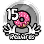 15 Donut Rewards