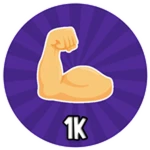 1K 💪Strength!
