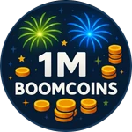 💰1M BoomCoins!