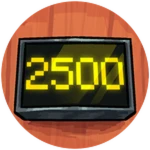 2,500 floors