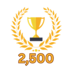 2,500 Wins!