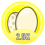 2.5K Eggs