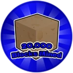 20,000 Blocks Mined