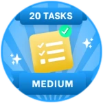 20 Medium Tasks