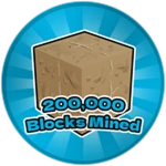 200,000 Blocks Mined