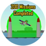 200 Missions Completed