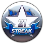 21 Streak (Pacifist)