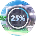 25% Completion (Beachside House)