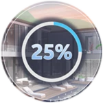 25% Completion (Hill Estate)