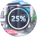 25% Completion (Luxury Home)