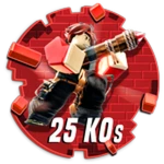 25 KOs