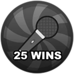 25 Wins!