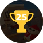 25 wins