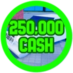 250,000 cash