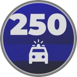 250 Arrests