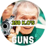 250 K.O'S