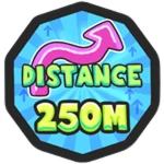 250m Total Distance