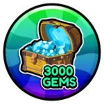 3,000 Gems