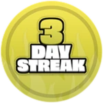 3 Day Streak