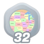 [⭐] 32: 50 States
