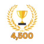 4,500 Wins!